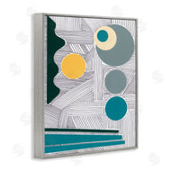 Regina Moore | Geometric and Line Abstraction Modern Circular Shapes