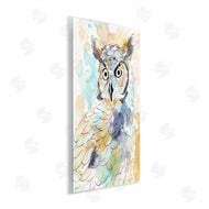 Annie Warren | Majestic Owl Portrait Bird Watercolor Design