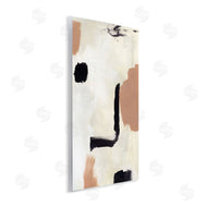 Victoria Barnes | Soft Tone Neutral Abstraction Beige Black Design