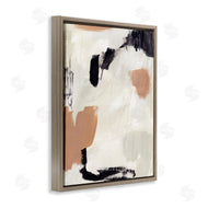 Victoria Barnes | Expressive Abstract Composition Neutral Beige Black