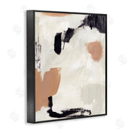 Victoria Barnes | Expressive Abstract Composition Neutral Beige Black