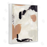 Victoria Barnes | Expressive Abstract Composition Neutral Beige Black