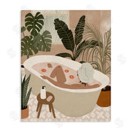 Victoria Barnes | Female Fruit Bath Tropical Palm Plants
