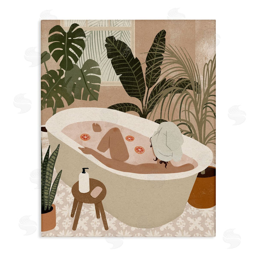 Victoria Barnes | Female Fruit Bath Tropical Palm Plants