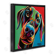 Carolee Vitaletti | Chroma Pop Puppy Labrador Dog Nose