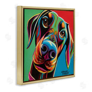 Carolee Vitaletti | Chroma Pop Puppy Labrador Dog Nose