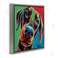 Carolee Vitaletti | Chroma Pop Puppy Labrador Dog Nose