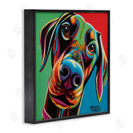 Carolee Vitaletti | Chroma Pop Puppy Labrador Dog Nose