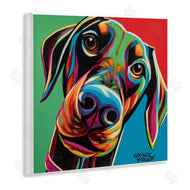 Carolee Vitaletti | Chroma Pop Puppy Labrador Dog Nose