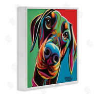 Carolee Vitaletti | Chroma Pop Puppy Labrador Dog Nose