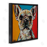 Carolee Vitaletti | Chroma Style Dog Small Puppy Red Yellow Blue Pop