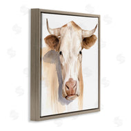 Grace Popp | Sulking Cow Portrait Soft Tone Brown