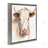 Grace Popp | Sulking Cow Portrait Soft Tone Brown