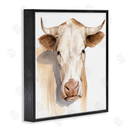 Grace Popp | Sulking Cow Portrait Soft Tone Brown