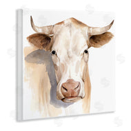 Grace Popp | Sulking Cow Portrait Soft Tone Brown