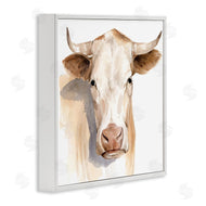 Grace Popp | Sulking Cow Portrait Soft Tone Brown