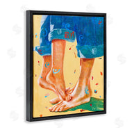 Pamela K. Beer | Standing On Tiptoes Dancing in Cuffed Jeans