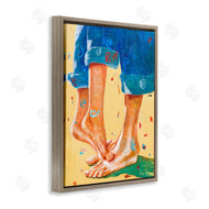 Pamela K. Beer | Standing On Tiptoes Dancing in Cuffed Jeans