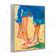 Pamela K. Beer | Standing On Tiptoes Dancing in Cuffed Jeans