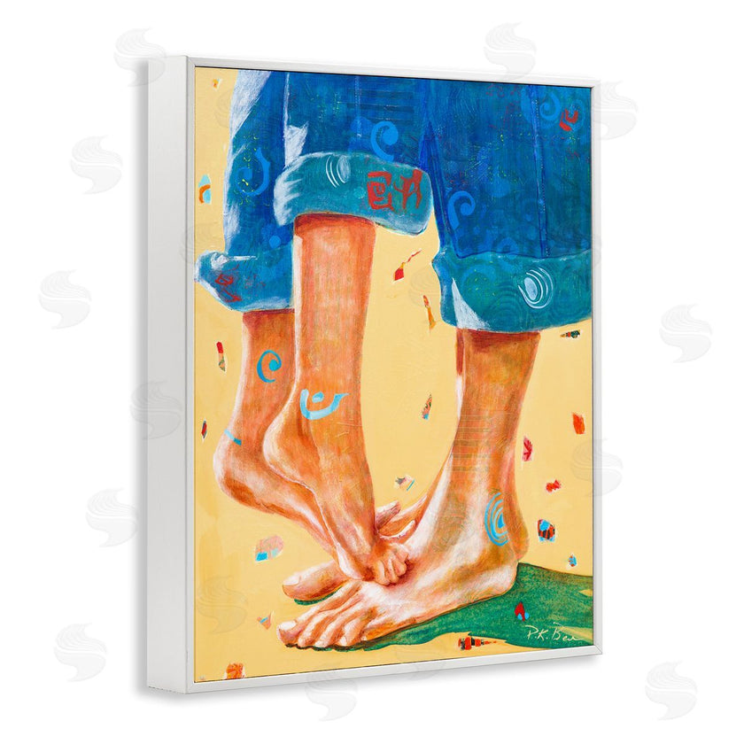 Pamela K. Beer | Standing On Tiptoes Dancing in Cuffed Jeans