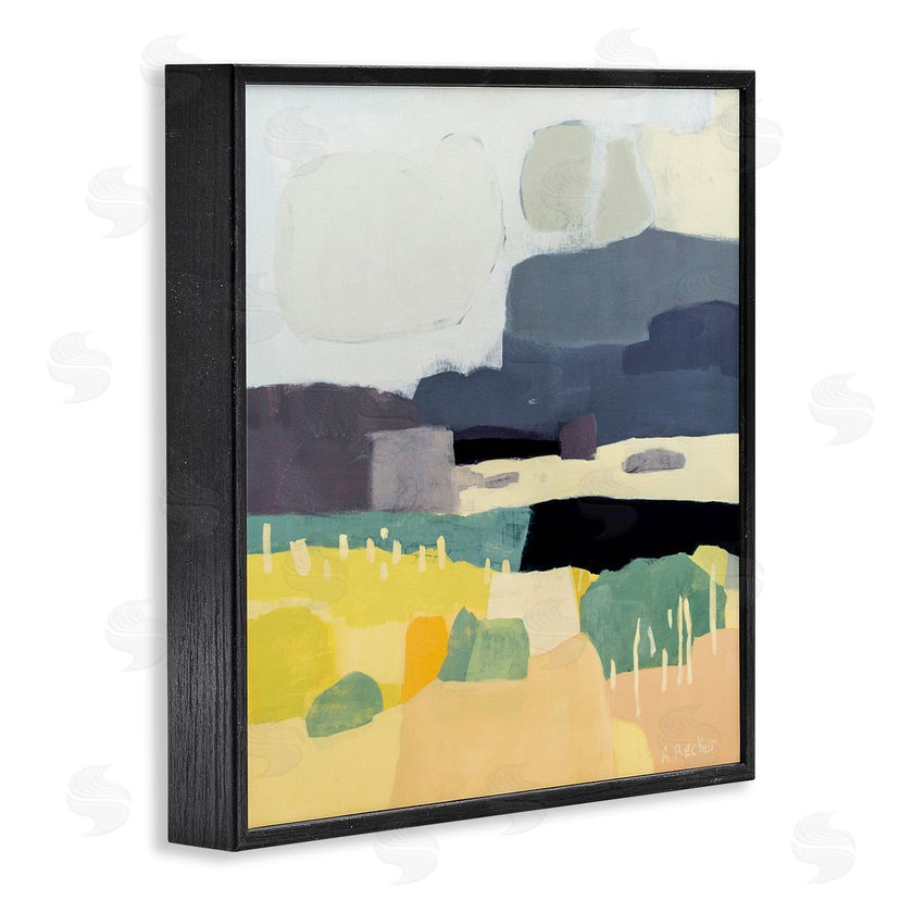 Anne Becker | Dessert Afternoon Landscape Expressive Abstract Canyon