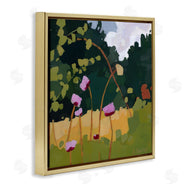 Anne Becker | Wildflower Meadow Greenery Abstract Thistle Landscape