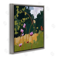 Anne Becker | Wildflower Meadow Greenery Abstract Thistle Landscape