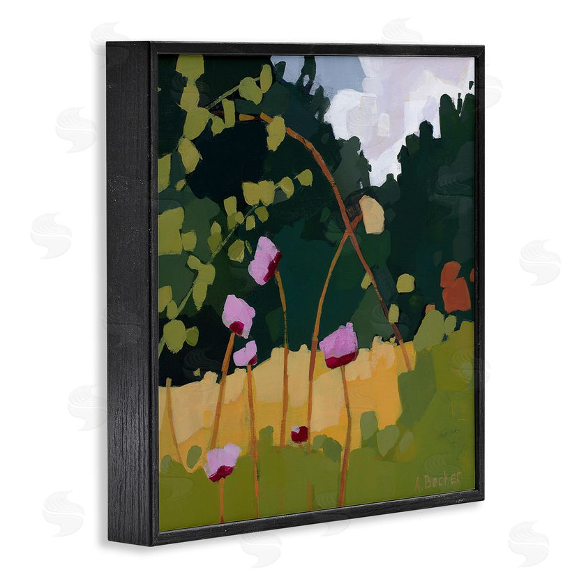 Anne Becker | Wildflower Meadow Greenery Abstract Thistle Landscape