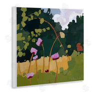 Anne Becker | Wildflower Meadow Greenery Abstract Thistle Landscape