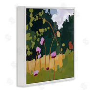 Anne Becker | Wildflower Meadow Greenery Abstract Thistle Landscape