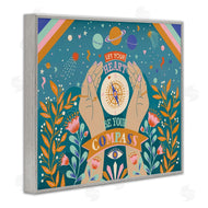 Caroline Alfreds | Heart Be Your Compass Phrase Boho Chic Constellations