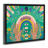 Caroline Alfreds | You Are Magical Phrase Rainbow Under Constellations