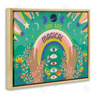 Caroline Alfreds | You Are Magical Phrase Rainbow Under Constellations