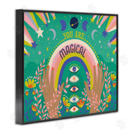 Caroline Alfreds | You Are Magical Phrase Rainbow Under Constellations