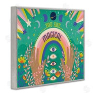 Caroline Alfreds | You Are Magical Phrase Rainbow Under Constellations