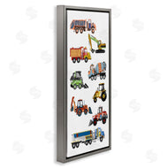 Ziwei Li | Vibrant Trucks of Construction Playful Children's Chart