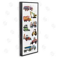 Ziwei Li | Vibrant Trucks of Construction Playful Children's Chart