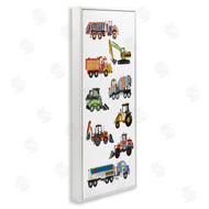 Ziwei Li | Vibrant Trucks of Construction Playful Children's Chart