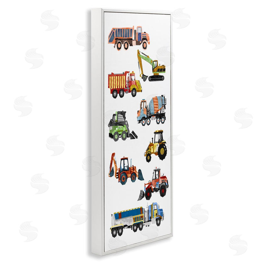 Ziwei Li | Vibrant Trucks of Construction Playful Children's Chart