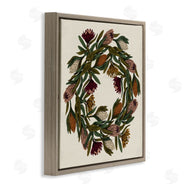 Stupell Studio | Wild Thistle Wreath Autumn Harvest Charm
