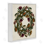 Stupell Studio | Wild Thistle Wreath Autumn Harvest Charm
