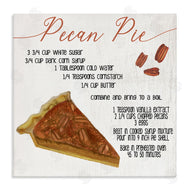 Stupell Studio | Charming Pecan Pie Recipe Autumn Harvest Dessert