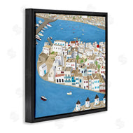 Carla Daly | Mykonos Coastal Port Cityscape European City