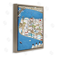 Carla Daly | Mykonos Coastal Port Cityscape European City