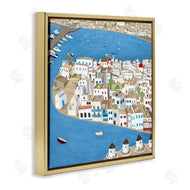 Carla Daly | Mykonos Coastal Port Cityscape European City