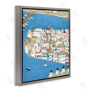 Carla Daly | Mykonos Coastal Port Cityscape European City