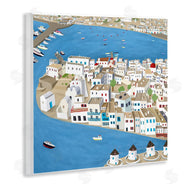 Carla Daly | Mykonos Coastal Port Cityscape European City