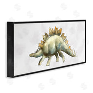 Ziwei Li | Walking Stegosaurus Green Dinosaur Playful Reptile