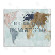 Ziwei Li | This is a Great Big World Phrase Map of Continents