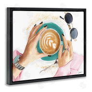 Ziwei Li | Fashionista Coffee Cup Cappuccino Glam Detail